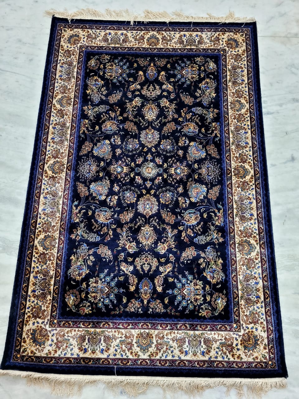 Blue persian carpet small